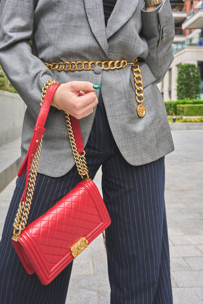 YSL grey vintage blazer