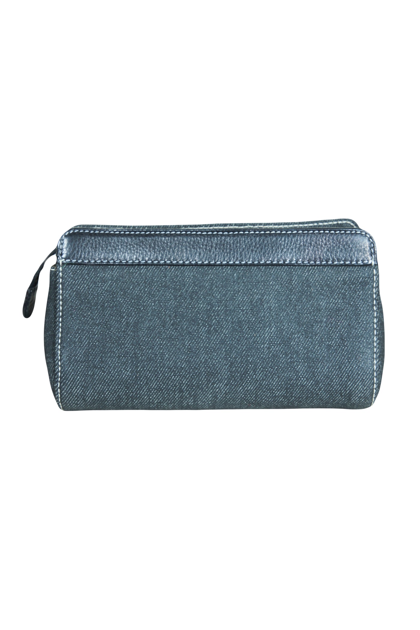 Christian DIOR vintage 00's denim zipper pouch