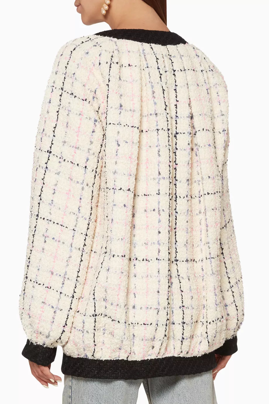 GUCCI Cruise 2019 Oversized Tweed Boucle Bomber jacket size 38 - Original rrp $4500