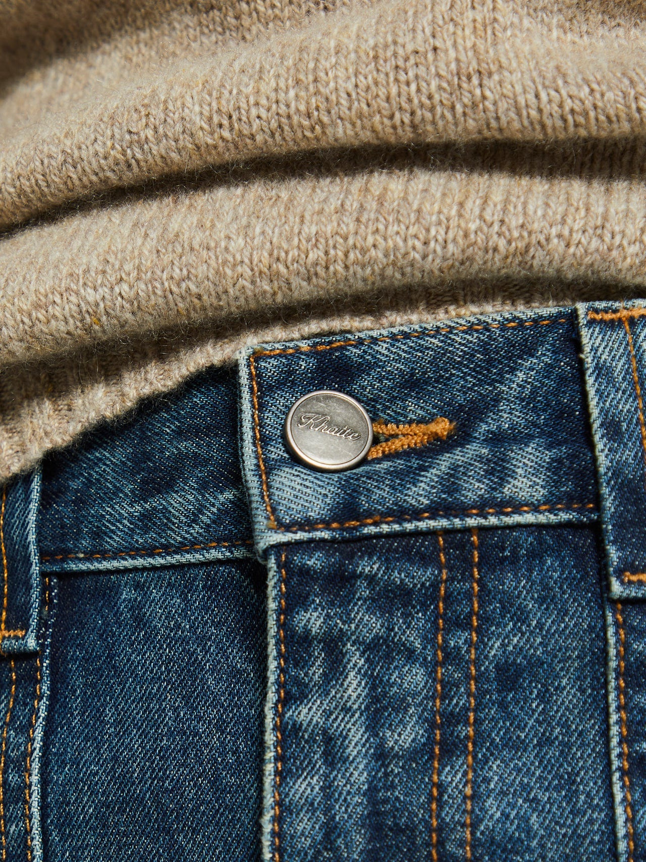 KHAITE Hewitt high rise denim jeans size 25