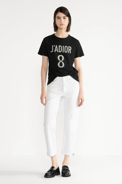 CHRISTIAN DIOR Lycky Number 8 J'Ddior black T-shirt