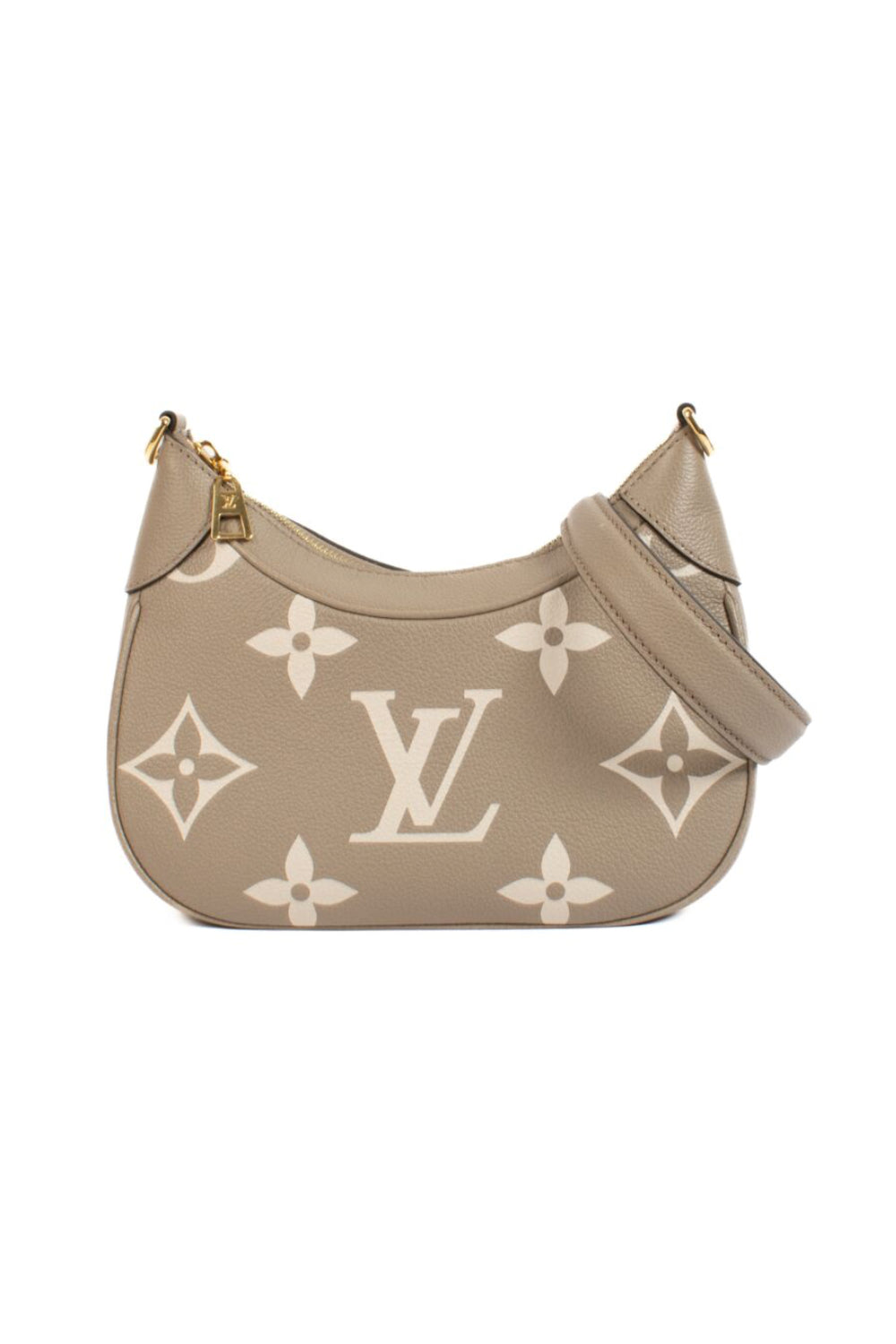 LOUIS VUITTON Monogram Bagatelle handbag with two straps