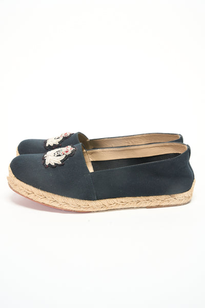 CHRISTIAN LOUBOUTIN espadrilles with box size 39