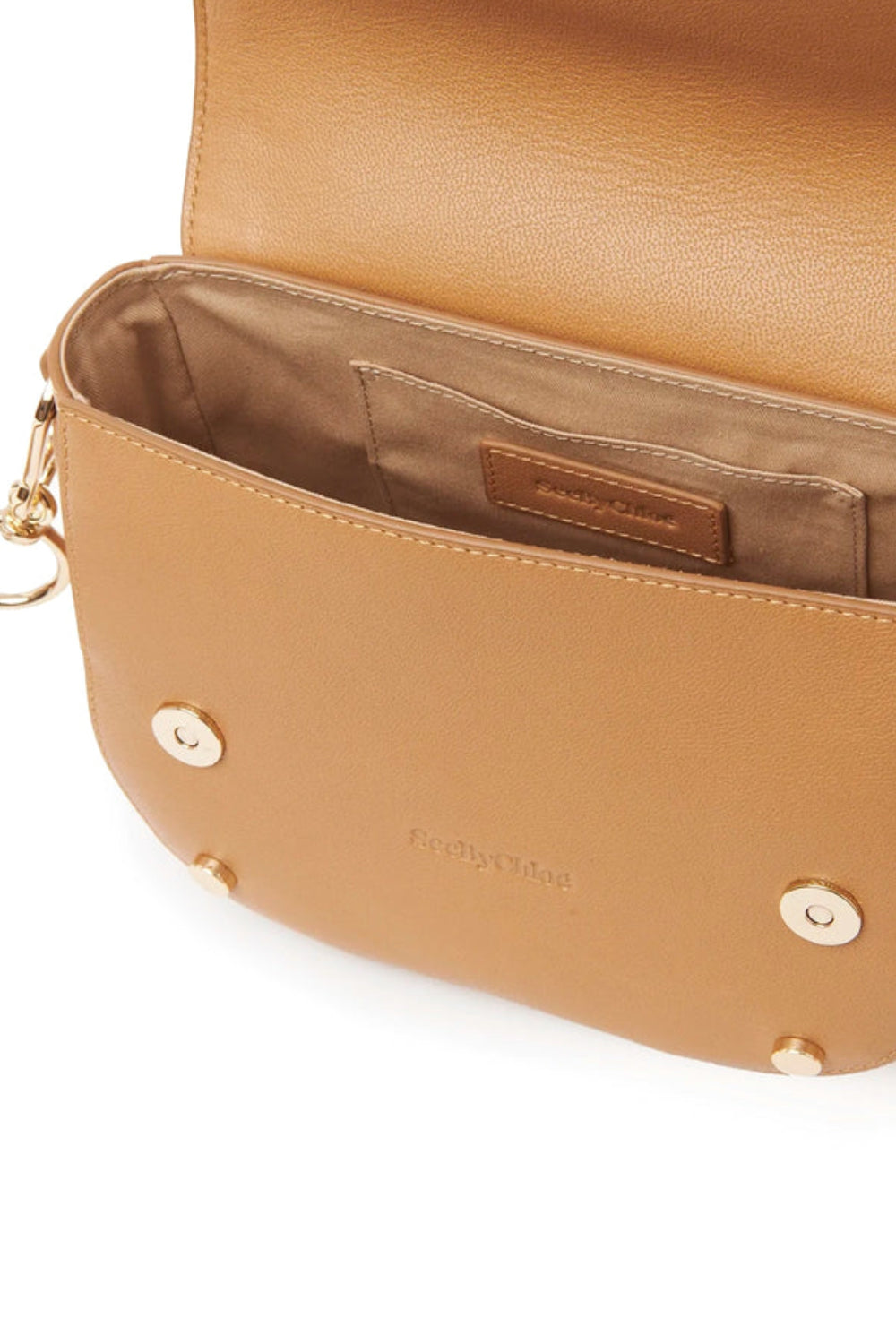 SEE BY CHLOE Mara biscotti handbag with metal charm