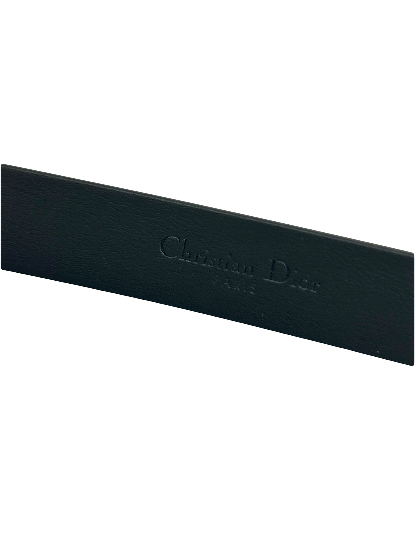 Christian DIOR so black "CD" belt size 80cm