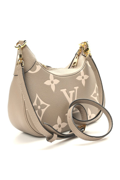 LOUIS VUITTON Monogram Bagatelle handbag with two straps