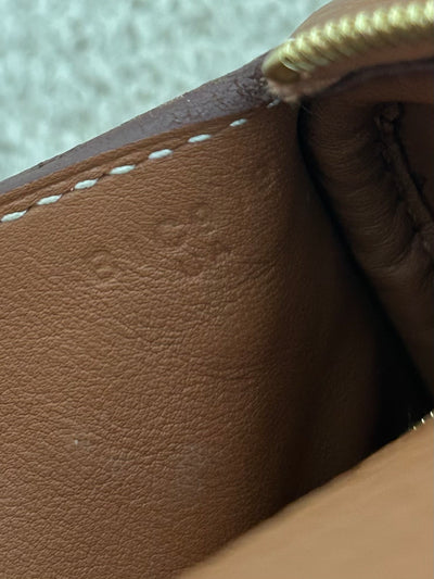 HERMES Lindy Mini || Gold Clemence Leather with Gold Hardware
