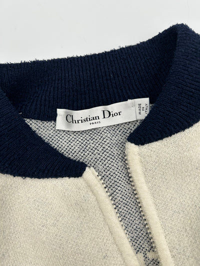 Christian DIOR "8" wool bomber jacket 2024 size 40fr