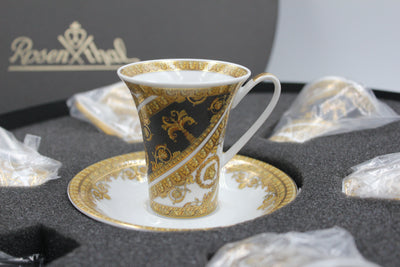 VERSACE x Rosenthal baroque cup set of 6 new in box