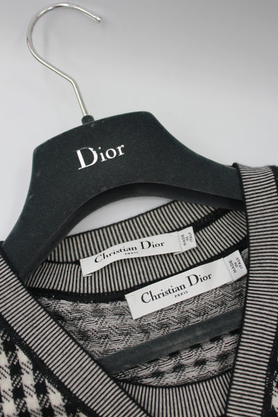 DIOR twin set cashmere silk size 4us