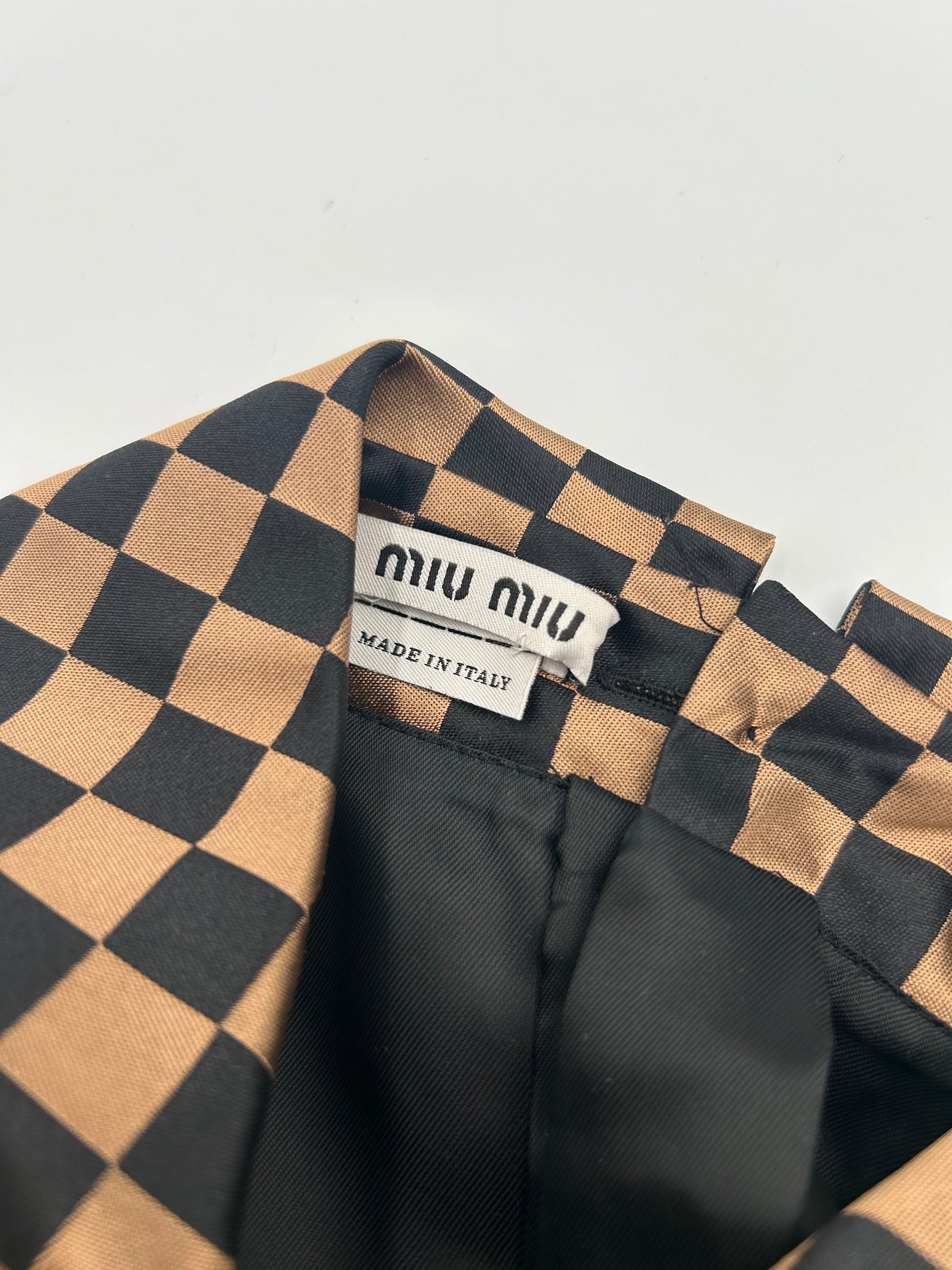 MIU MIU Silk print top size 42