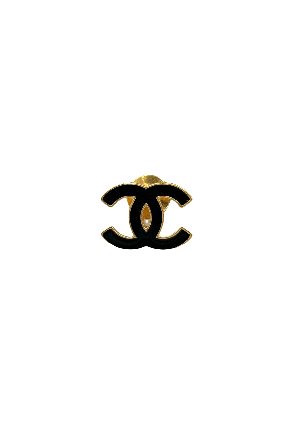 CHANEL small cc pin brooch