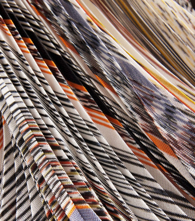 MISSONI A/W 2026 Two Pieces Set Pleated Knit Skirt and Roll Neck Top size 40it