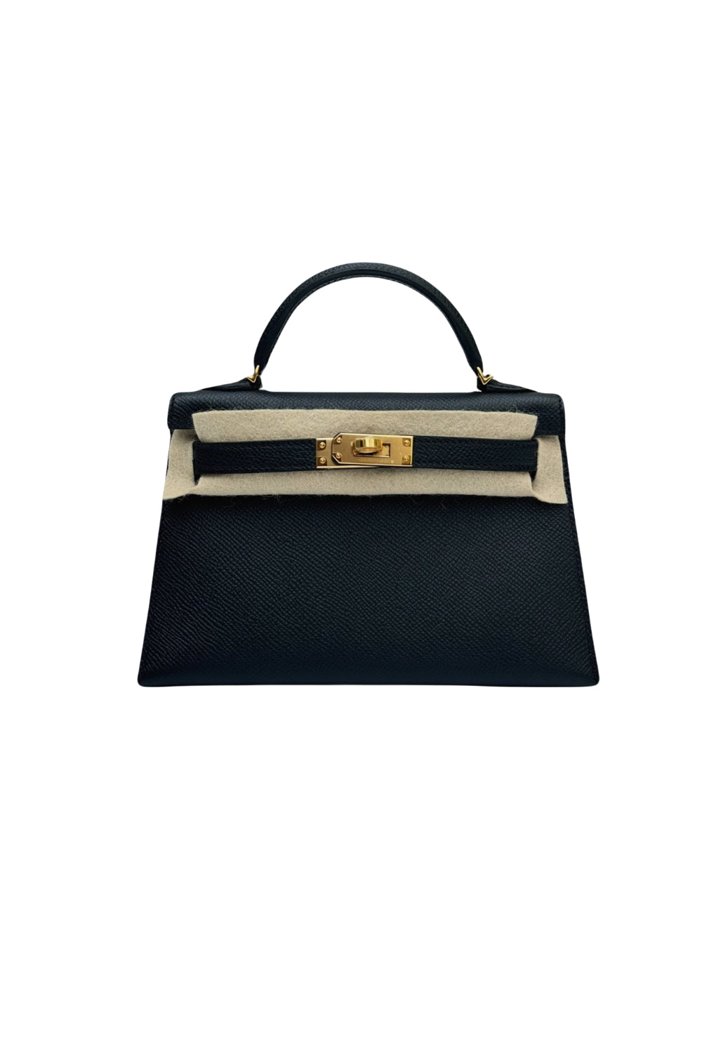 HERMES mini Kelly II Espom leather gold hardware full set 2024