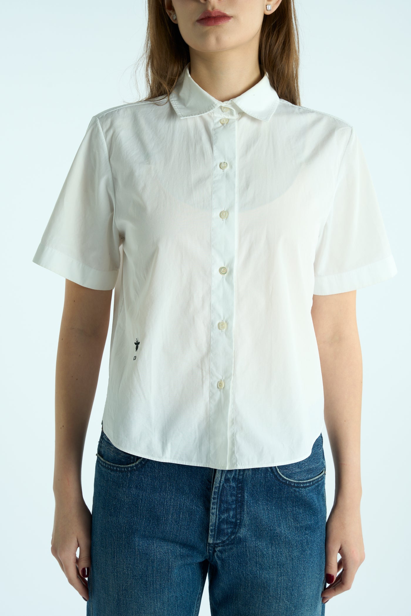 Christian DIOR white button up shirt 2024 collection