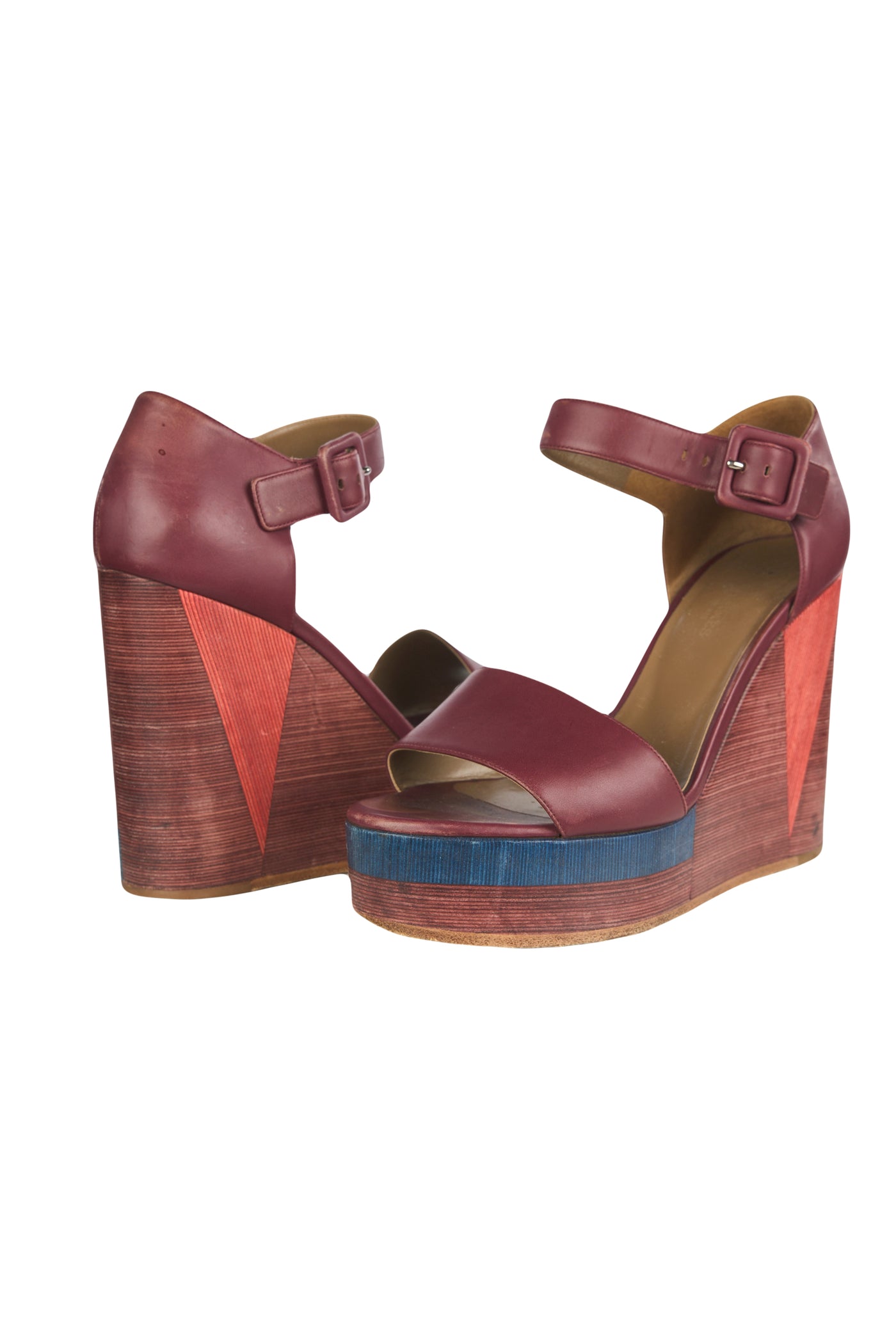 HERMES abstract wedges size 38