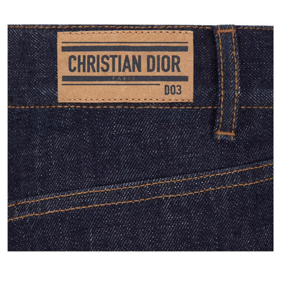 CHRISTIAN DIOR Straight Cropped Jeans DO3 size 6uk * Current collection* RRP: £1150