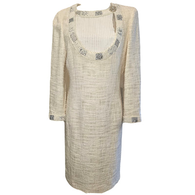 CHANEL Metiers D'Arts Paris-Bombay Tweed dress