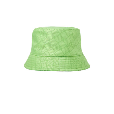 BOTTEGA VENETA Green Eyelet Vent Jacquard Bucket Hat Size S – U & Moi