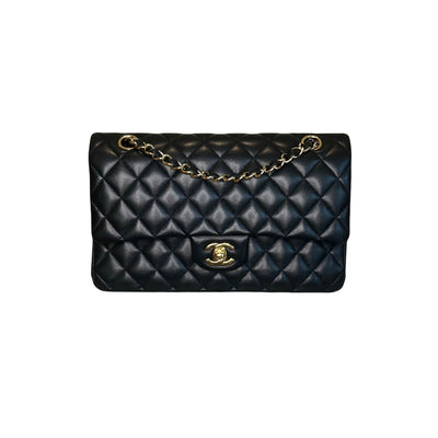 CHANEL Classic Double Flap with gold hardware medium full set RRP: £8850