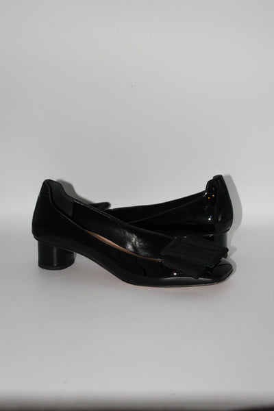 Christian DIOR black patent flats size 36