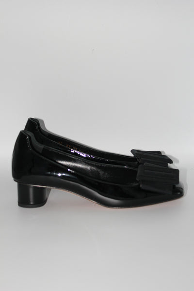 Christian DIOR black patent flats size 36