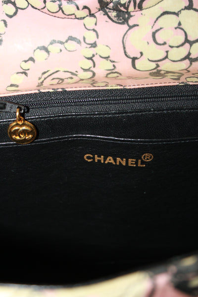 CHANEL rare jumbo Icon vintage 1993 handbag with 24ct gold plated