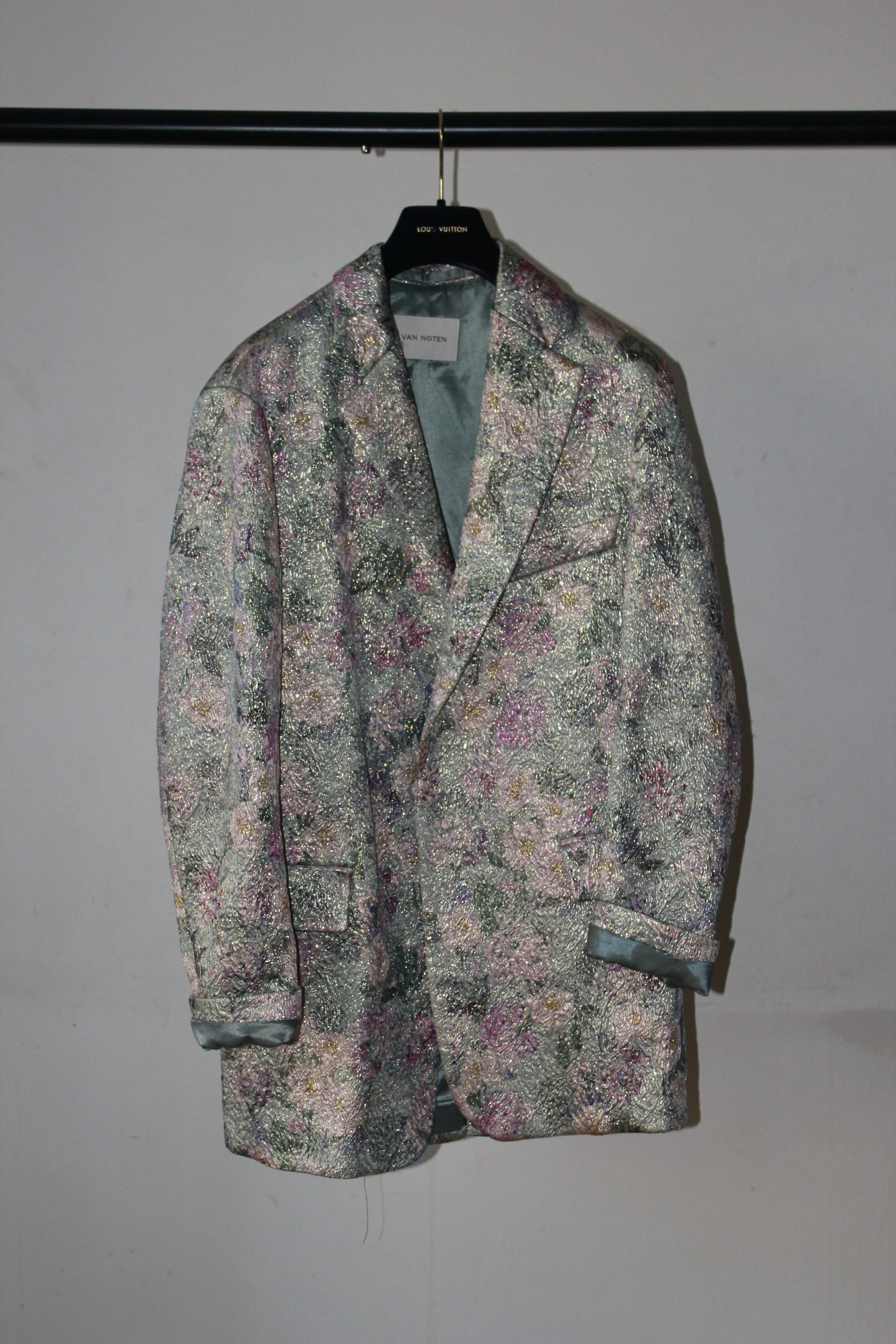 DRIES VAN  NOTEN mettalic coat size XS oversized