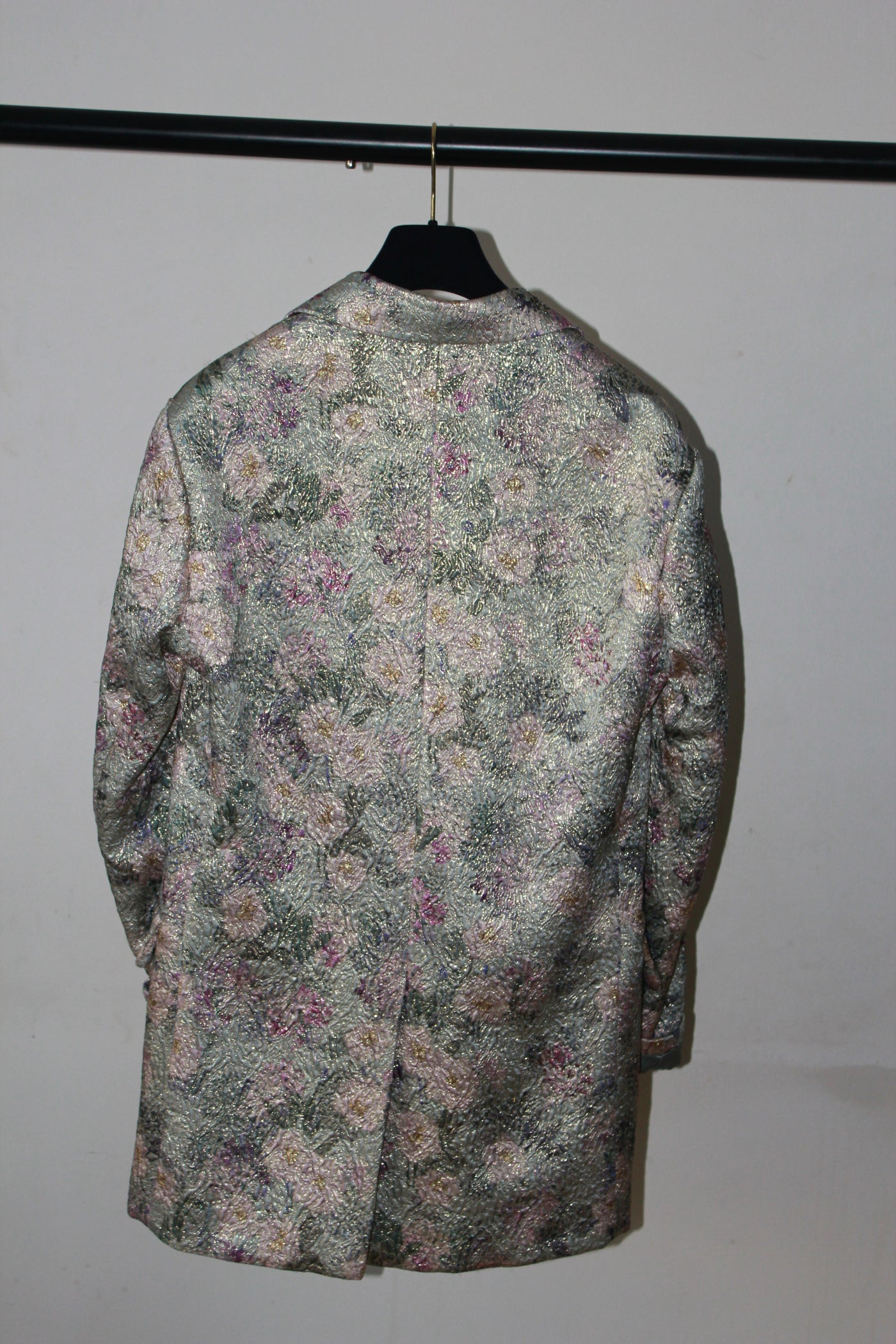 DRIES VAN  NOTEN mettalic coat size XS oversized