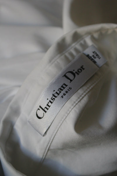 Christian DIOR white button up shirt 2024 collection