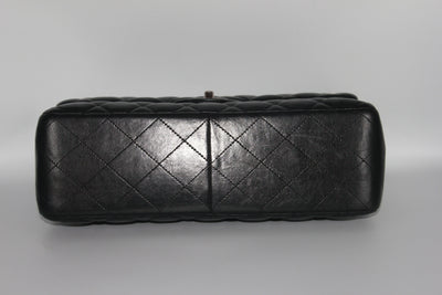 CHANEL Jumbo double flap lambskin with silver hardware full set RRP: £9540