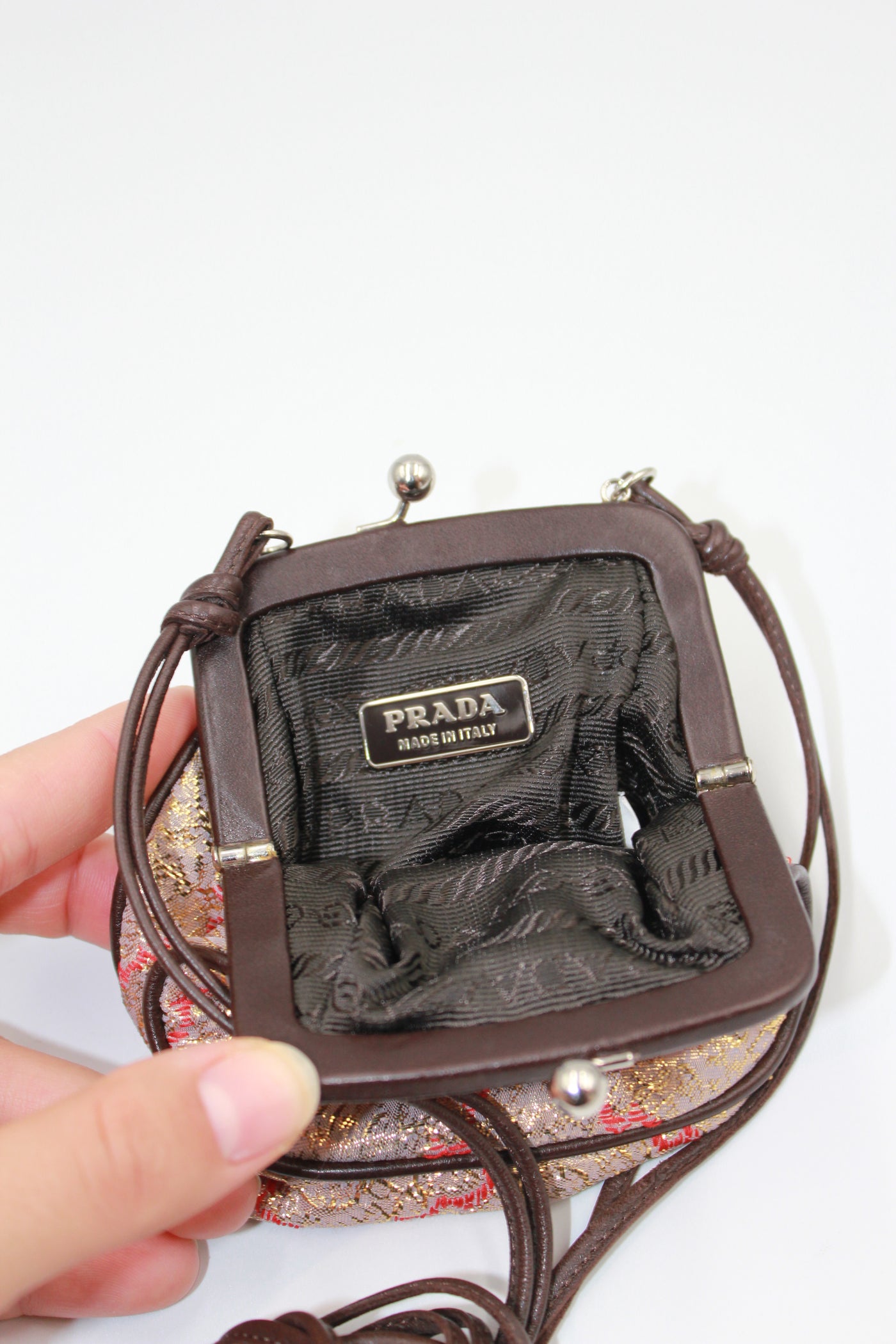 Prada micro purse vintage 00's