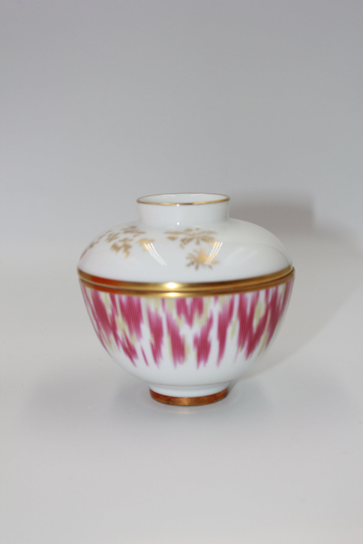 HERMES small Ikat sugar bowl with box