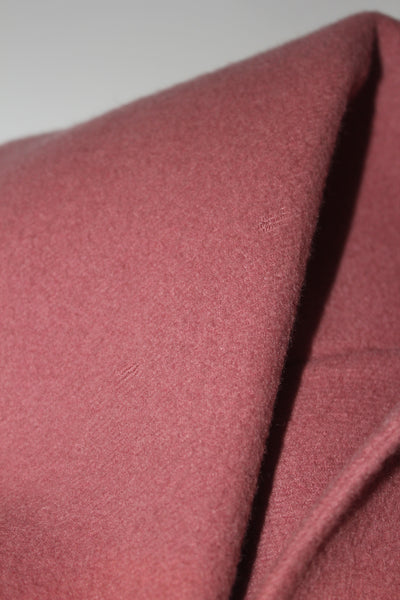 BOTTEGA VENETA pink cashmere wrap coat