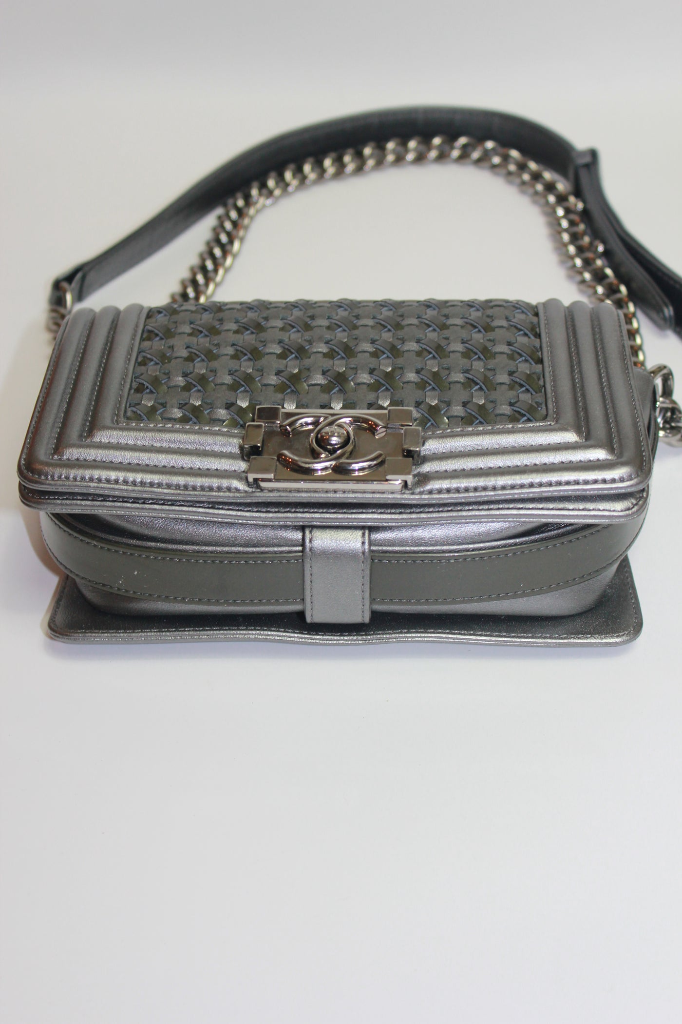 CHANEL limited edition small boy handbag