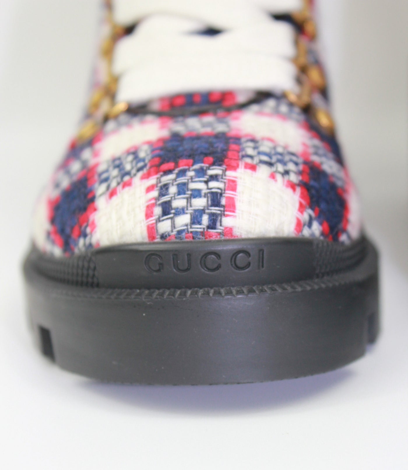 GUCCI tweed ankle boots size 38.5 never worn