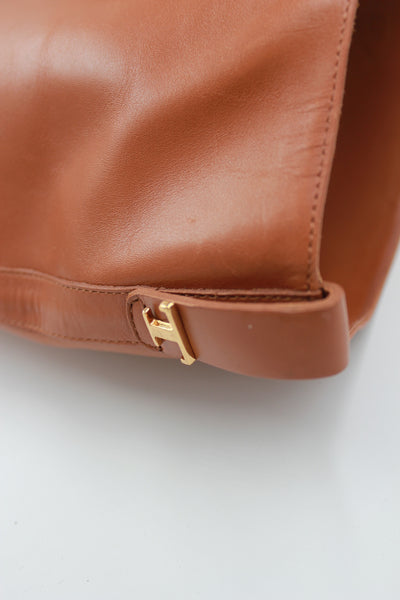 TOD'S Cognac Leather boots size 39 - Never Worn