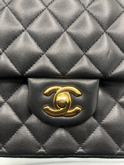 CHANEL Classic Double Flap with gold hardware medium full set RRP: £8850