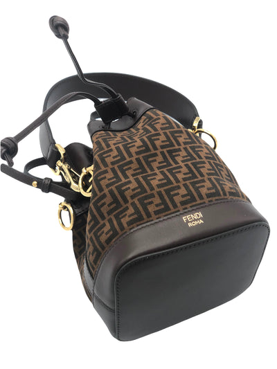 FENDI Mini Mon Trésor bucket bag FF RRP: £1450