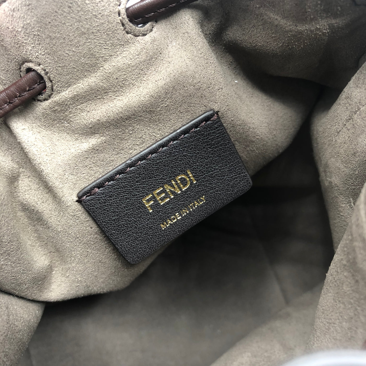 FENDI Mini Mon Trésor bucket bag FF RRP: £1450