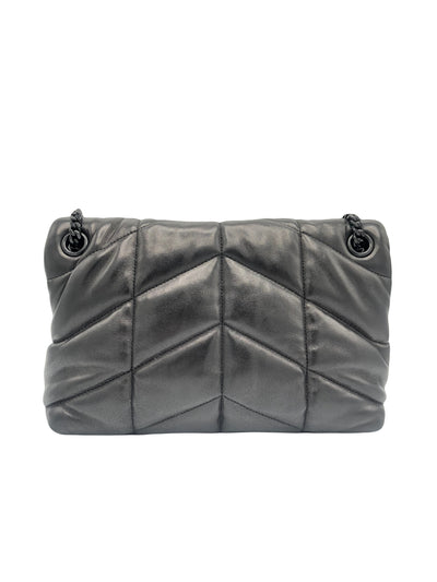 SAINT LAURENT Small Puffer Quilted Handbag RRP: £2415