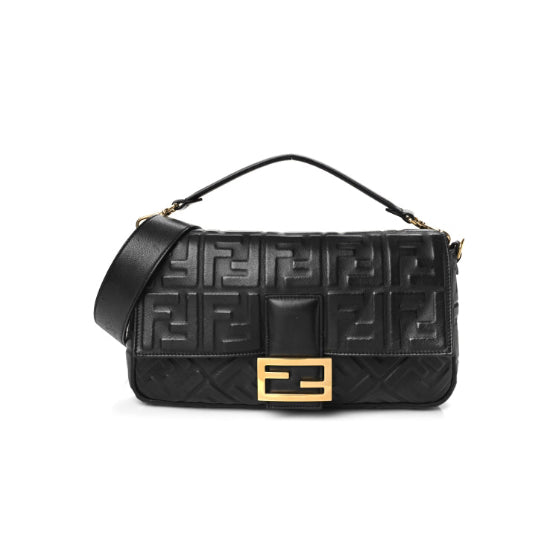 FENDI Baguette FF Logo Embossed handbag RRP: £2750