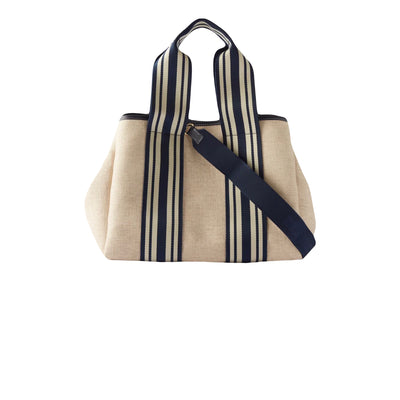 RUE DE VERNEUIL tote canvas bag navy new with tag RRP: €270