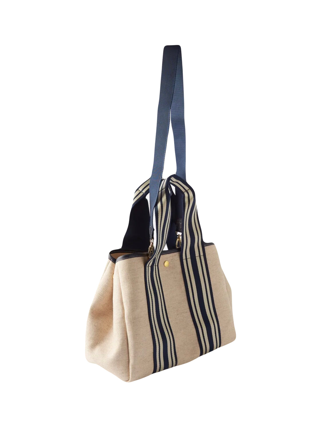 RUE DE VERNEUIL tote canvas bag navy new with tag RRP: €270