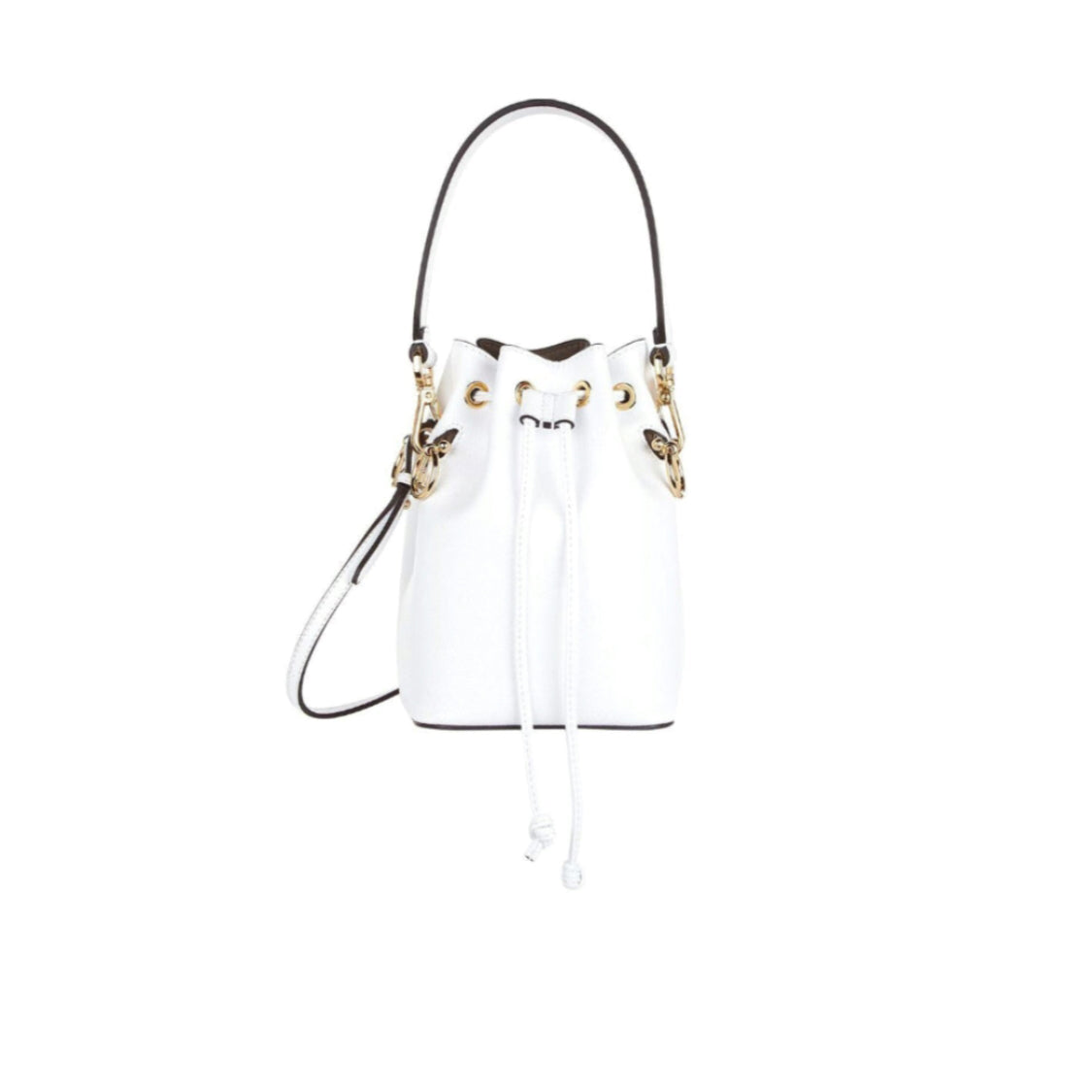 FENDI Mini Mon Trésor bucket bag white RRP: £1450