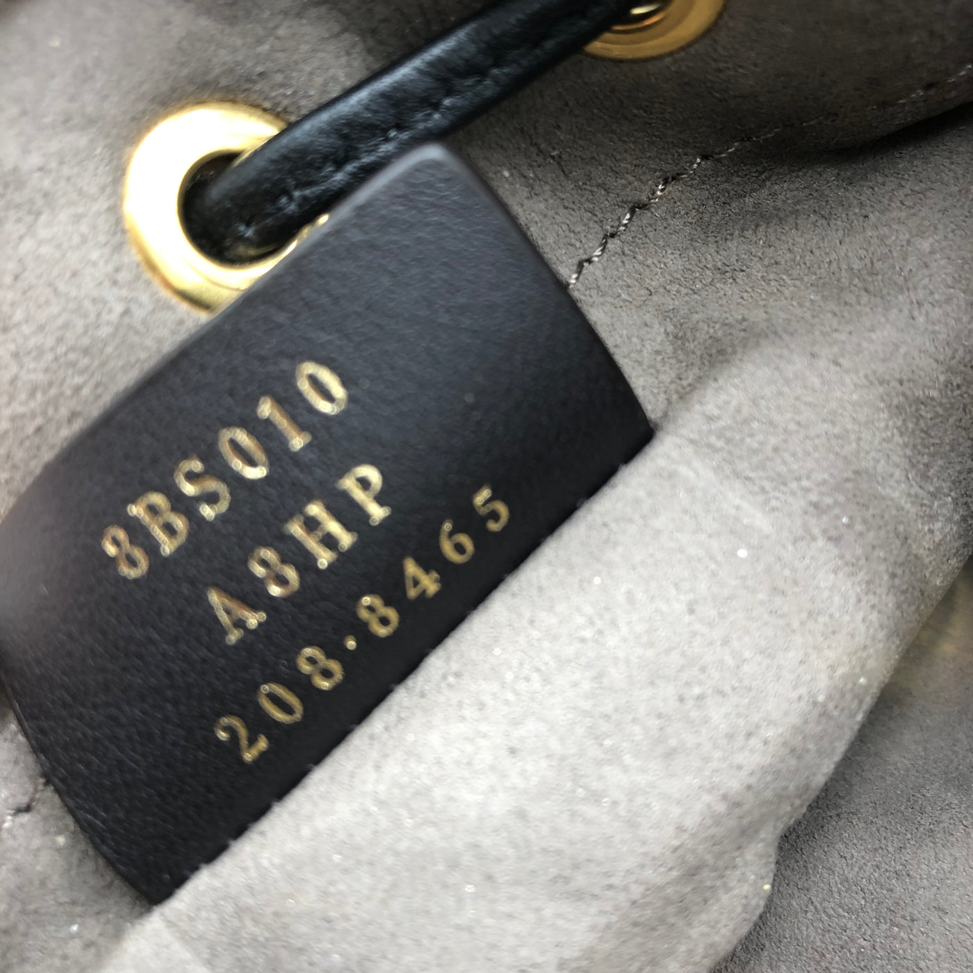 FENDI Mini Mon Trésor Bucket bag shearling FF RRP: £1850