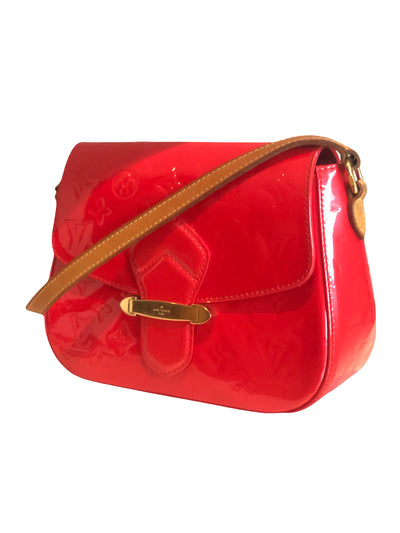 LOUIS VUITTON Bellflower Vernis Grenadine Vintage Crossbody Bag