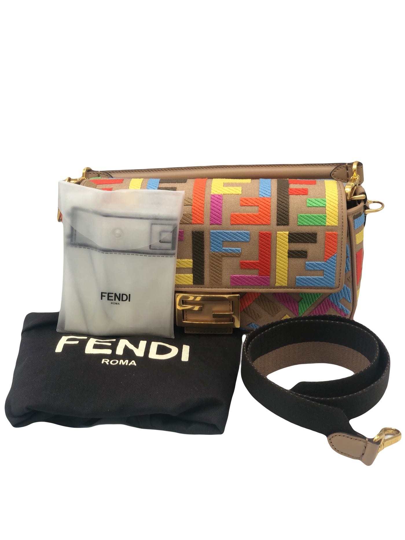 FENDI Baguette Multi two straps RRP: £2550