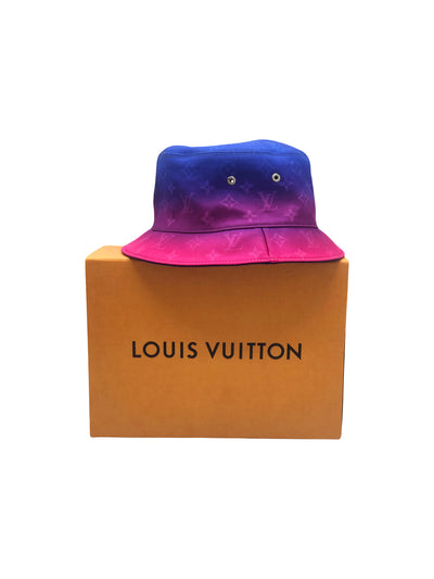 LOUIS VUITTON Monogram Gradient Hat with box