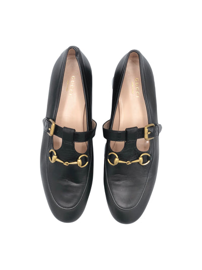 GUCCI Horsebit T bar Baby Loafers size 38 RRP: £630